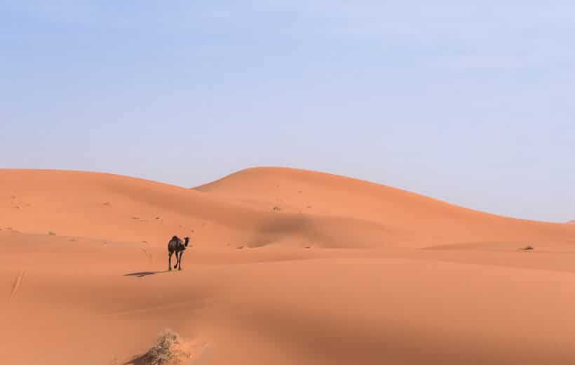 Dune dell’Erg Chebbi nel Sahara marocchino